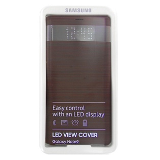Samsung LED View Cover Note 9 EF-NN960PA Braun