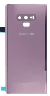 Rückseitenglas mit Kameraobjektiv für Samsung Galaxy Note 9 (Lavendel Lila)