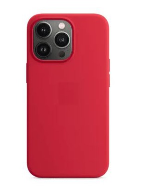 Silicone Case with MagSafe for iPhone 13 Pro – Red