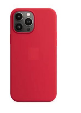Silicone Case with MagSafe for iPhone 13 Pro Max – Red