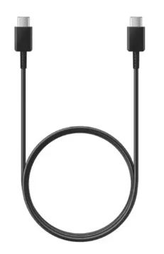 Samsung – (1.0m) Type-C/Type-C USB USB Cable – Black