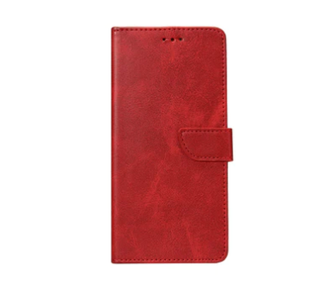 RIXUS BOOKCASE FOR IPHONE 15 PRO DARK RED