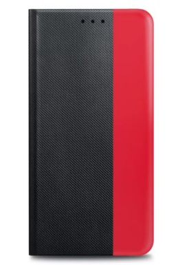 Samsung A72 5G Book Case Black-Red Prio