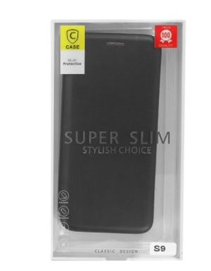 Samsung Flip Cover für Galaxy S9 schwarz