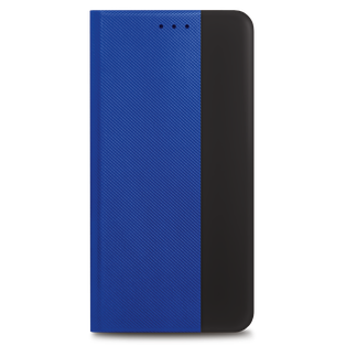 iPhone XS/X Book Cover Blue-Black Prio