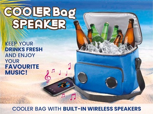 Kühltasche mit integriertem Bluetooth-Lautsprecher