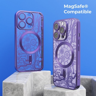 iPhone 16 Pro Max Elegant Phone Case Mag Purple Prio