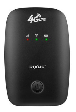 Rixus RXMF01 Wifi Wireless Mobile Hotspot Black