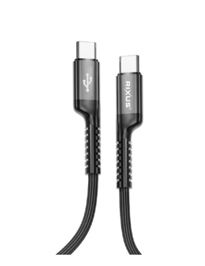 USB Typ-C zu Typ-C Kabel 150cm Global weiss / schwarz