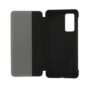 Huawei P40 Smart View Flip Cover Schwarz