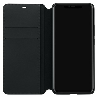 Huawei Mate 20 Pro Wallet Cover Schwarz