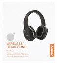 Lenovo HD 300 Wireless Bluetooth Headset Stereo Foldable AUX Head-mounted LEN-HD300-K black