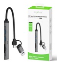 USB Typ C 2-1 Hub Multi-Port Adapter