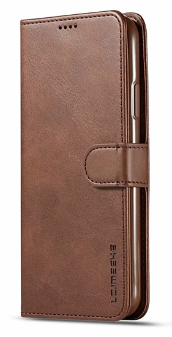 [ECR-LCIM-SGS20+-HÜLLE-BR] Samsung Galaxy S20+ Flip Case Cover Brown EC