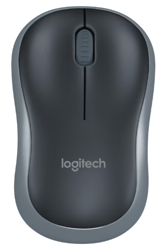 [2412LZ] Logitech Maus M185 Wireless Grey-Black
