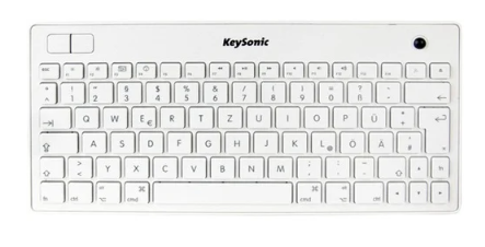 [KSK- MacBT] Keysonic Wireless Slim Mini Keyboard white
