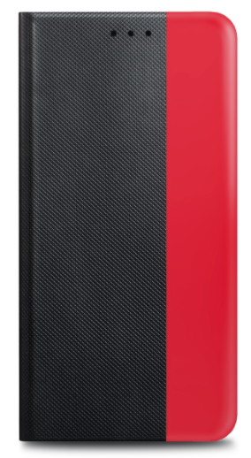 [15475-GalaxyS20+] Samsung Galaxy S20+ Book Case Black-Red Prio