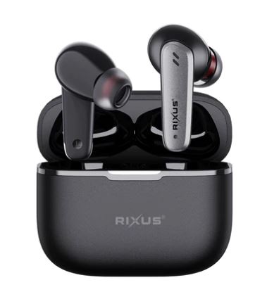 [RXBH33] RIXUS RXBH33 HIFI SOUND EARBUDS WIRELESS HEADSET BLACK