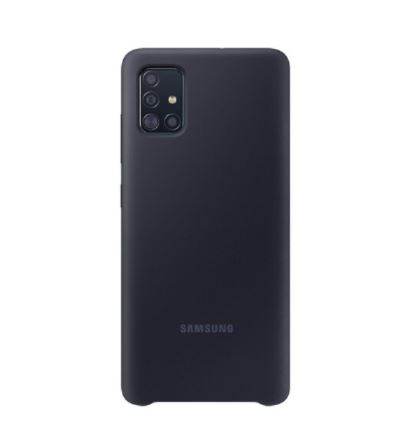 [13465] Samsung Galaxy A51 Silikonhülle EF-PA515TB schwarz