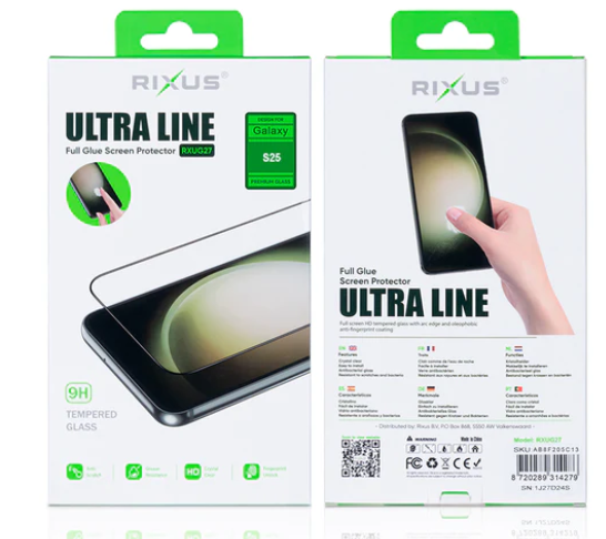 [S9360] Samsung Galaxy S25 Plus Full Glue Sceen Protector Rixus