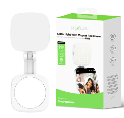 Selfie Light With Magnet And Mirror Rixus