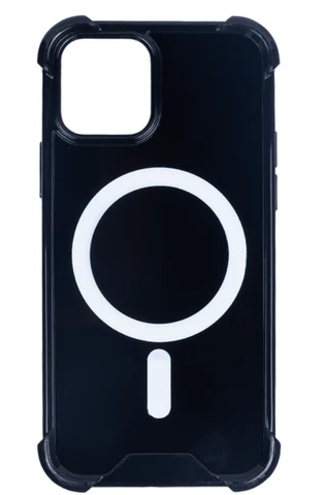 iPhone 11 Protective Case with Anti-Burst Black Rixus