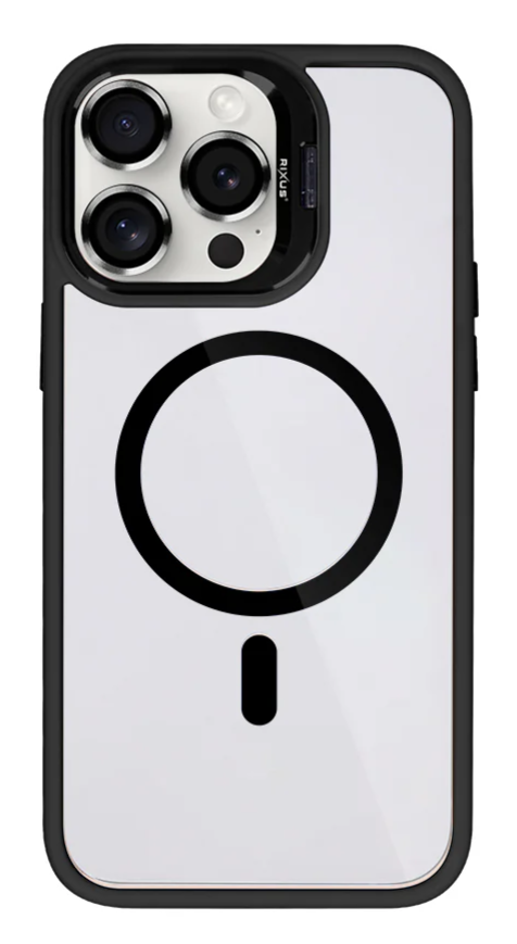 iPhone 12 Pro Premium Protective Light Blue Transparent Rixus