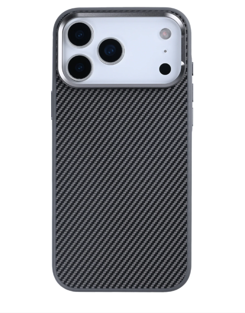 iPhone 17Pro Carbon Premium Protective Case Black Rixus