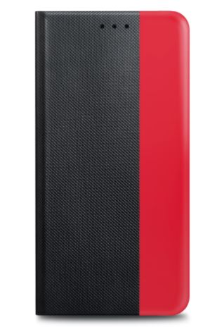 Samsung A72 5G Book Case Black-Red Prio