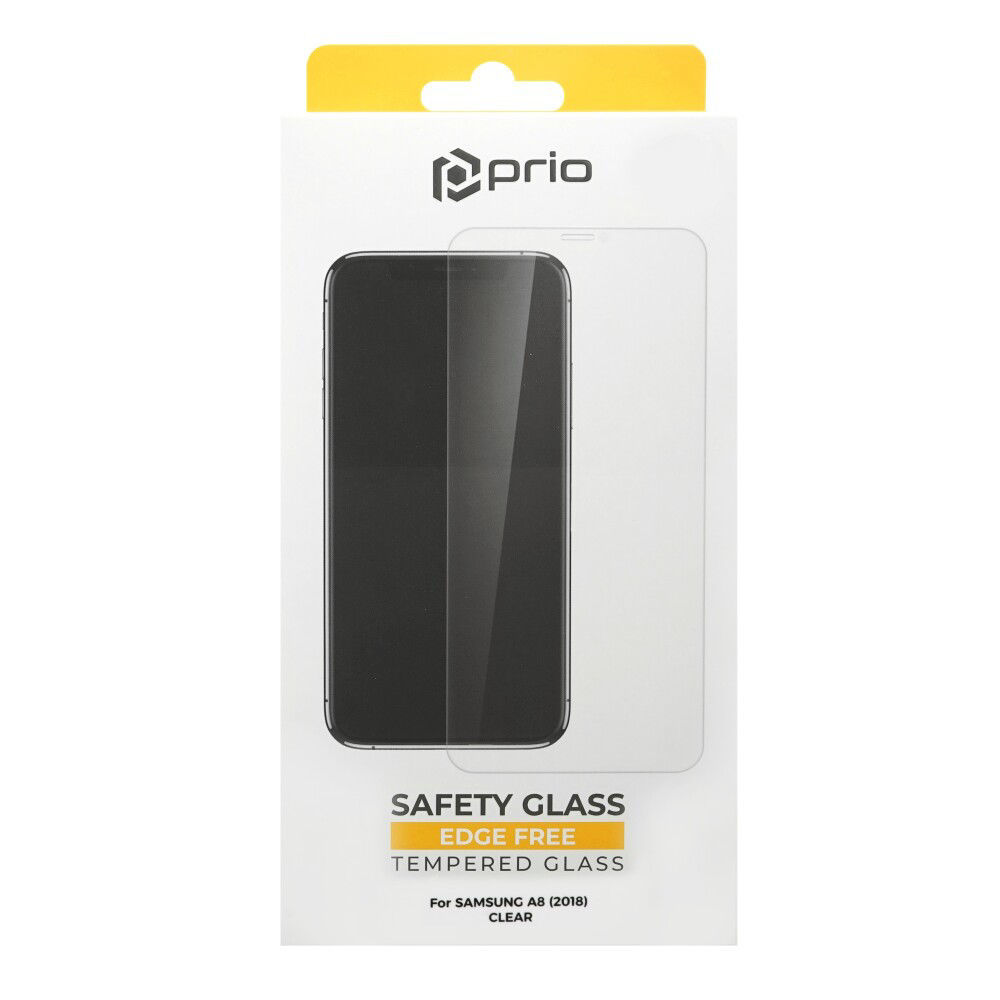 [10475] prio Tempered Glass Screen Protector for Samsung A8 (2018) clear