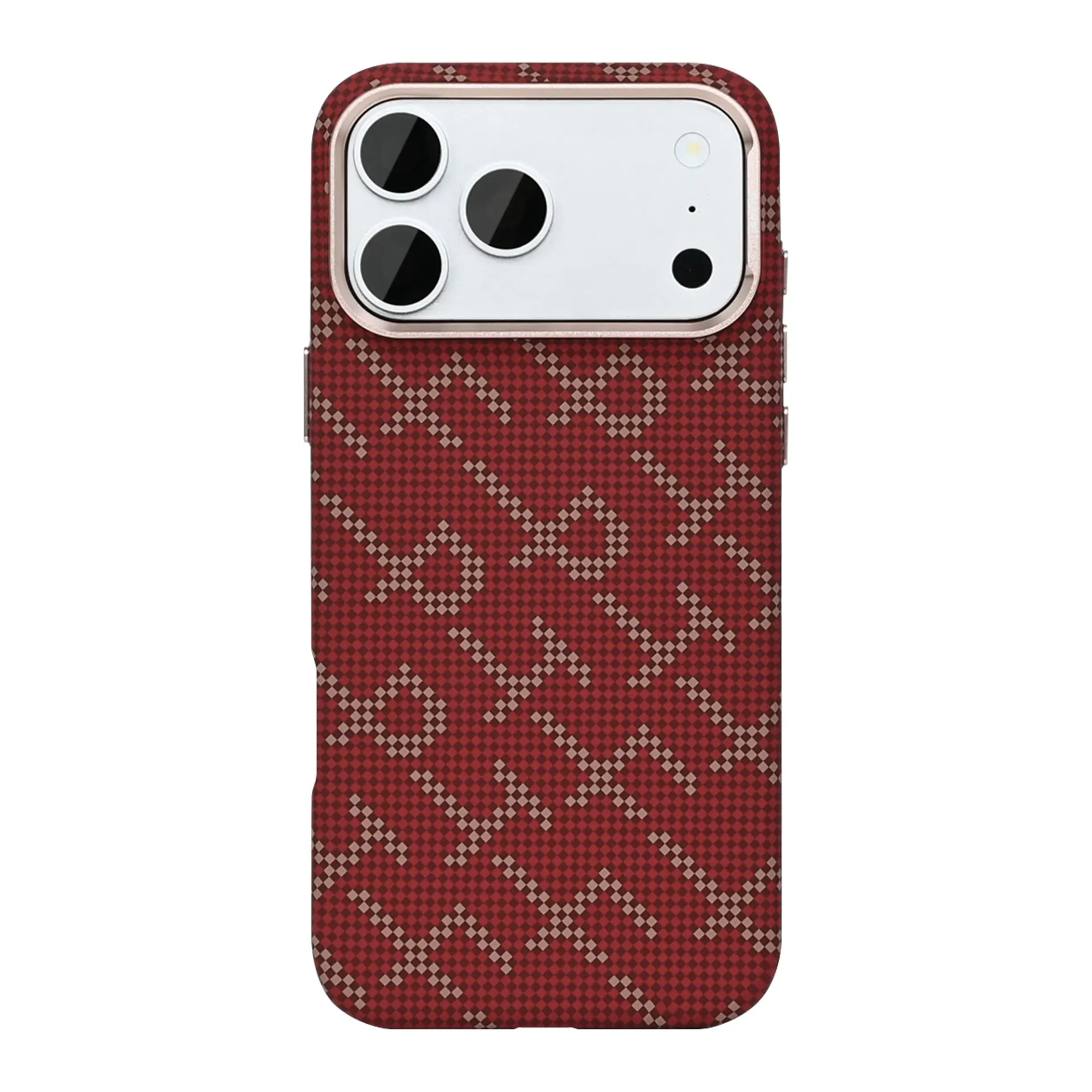 Rixus Alpine Ultra-Slim Case für iPhone 17 Pro Max Red