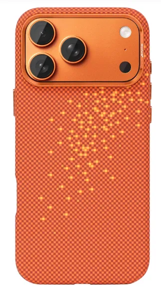 Rixus iPhone 17/18 Pro Alpine Ultra-Slim Case With MagSafe Orange