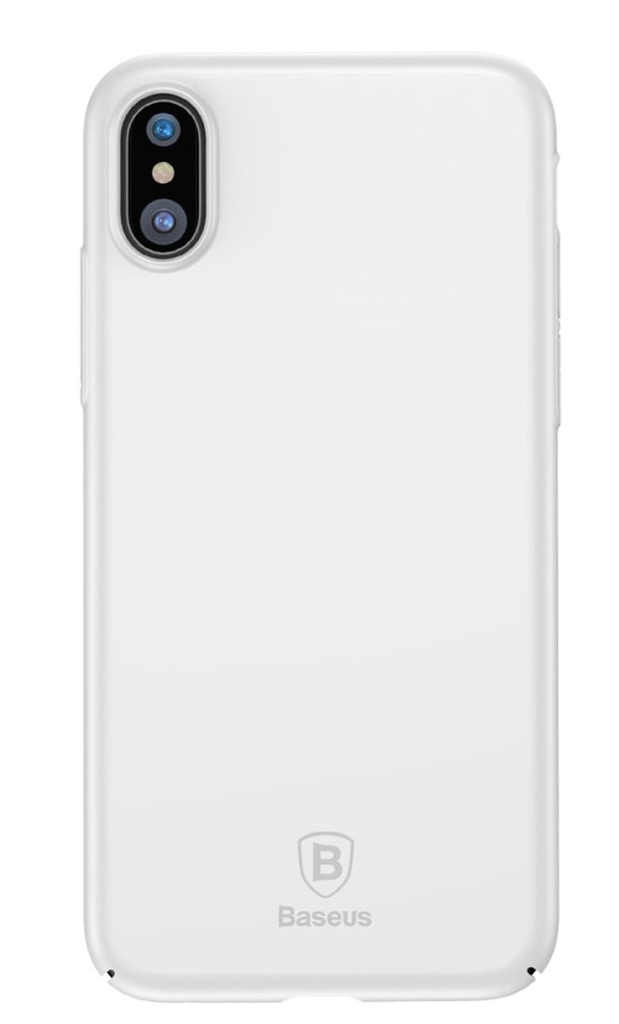 [WIAPIPHX-ZB02] iPhone X / XS Ultra Slim Case White Baseus