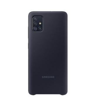 Samsung Galaxy A51 Silikonhülle EF-PA515TB schwarz