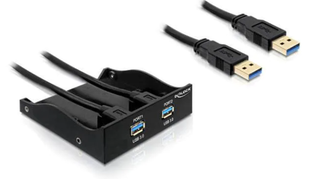 Delock Front Panel 61828 USB 3.0 - 2 Port 3,5"