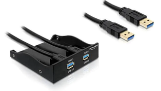 Delock Front Panel USB 3.0 - 2 Port 3,5"