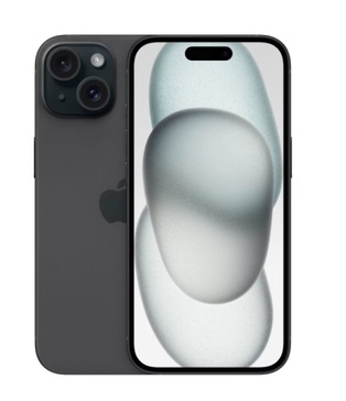 Apple iPhone 15 – 128 GB, Schwarz, 6,1"