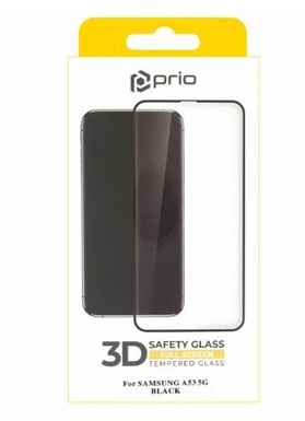 Samsung A53 5G 3D Safety Glass Black Prio