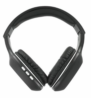 Lenovo HD 300 Wireless Bluetooth Headset Stereo Foldable AUX Head-mounted LEN-HD300-K black