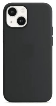Silikonhülle mit MagSafe für iPhone 13 Mini – Schwarz