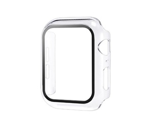 Schutzglas für Apple Watch Series 7 (45mm)  Hardcase & Transparent