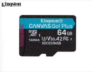 Kingston microSDXC-Karte Canvas Go! Plus 64 GB