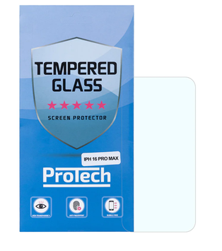iPhone 16 Pro Max Tempered Glass Protech
