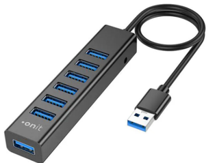 Onit USB-C-Hub 7 in 1