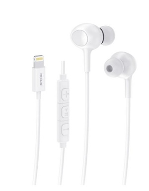 STEREO IN-EAR Earphone Lightning Weiss RIXUS