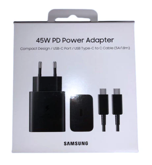 Samsung 45W PD Power Adapter with Cable Type-C to Cable