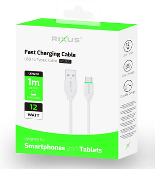 Rixus Lightning Kabel USB-A 1M