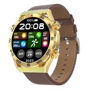 DTNO 1 DT Ultra Mate Smart Watch Silver/ Gold
