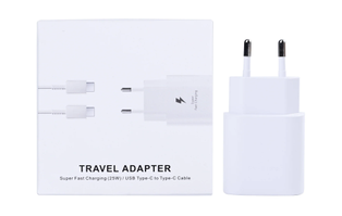 25W USB-C Power Adapter Universal mit Kabel