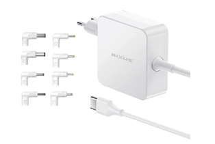 Rixus RXLC93 100W Universal Power Adapter USB-C White